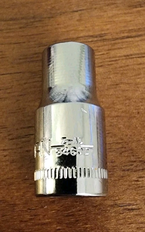Craftsman 6mm Socket 6 Point 1/4″ Drive Z-AL 34602 Easy Read (Etched & Stamped)