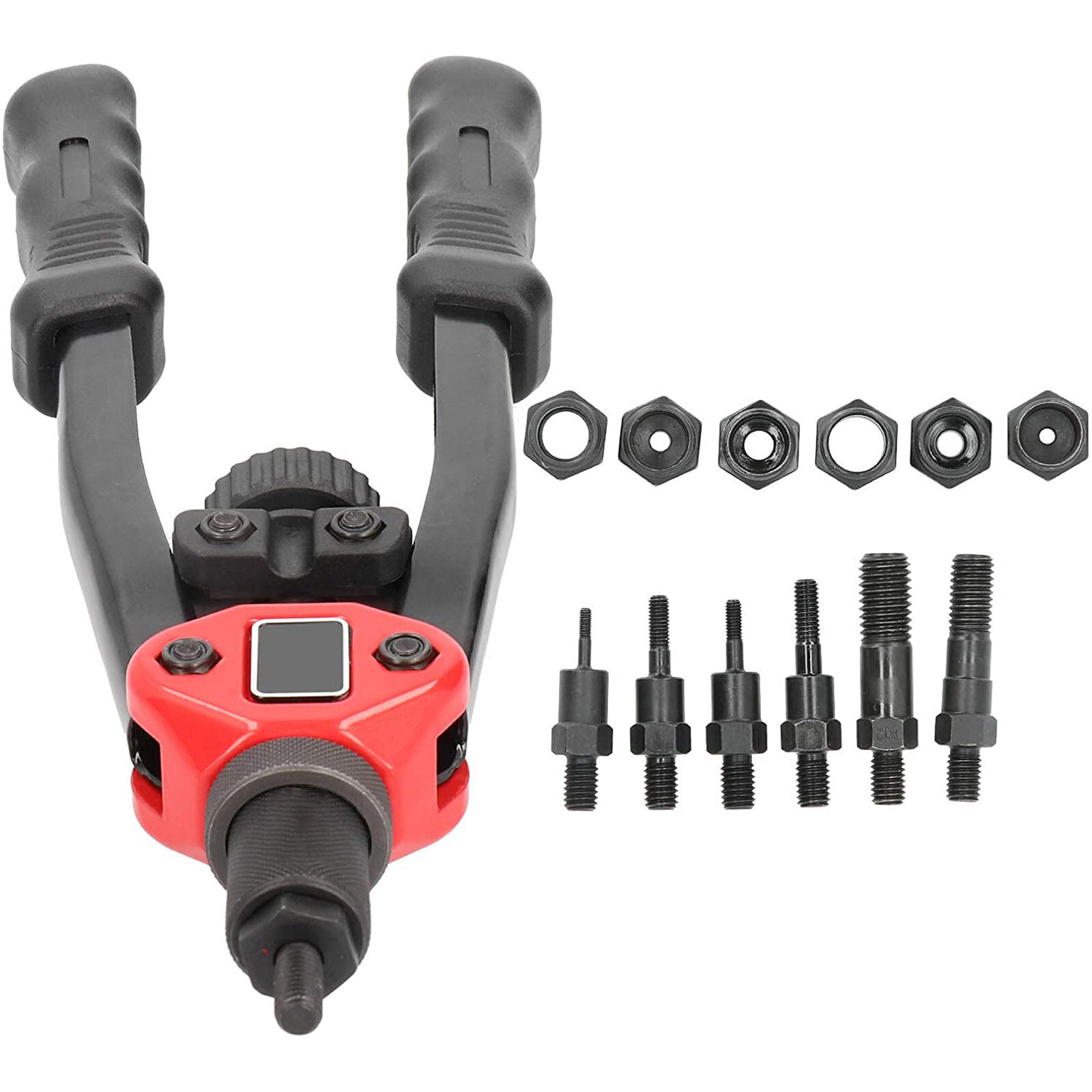 1510pcs Rivet Gun Kit Rivnut Thread Setting Tool Nut Setter NutSert Metric SAE