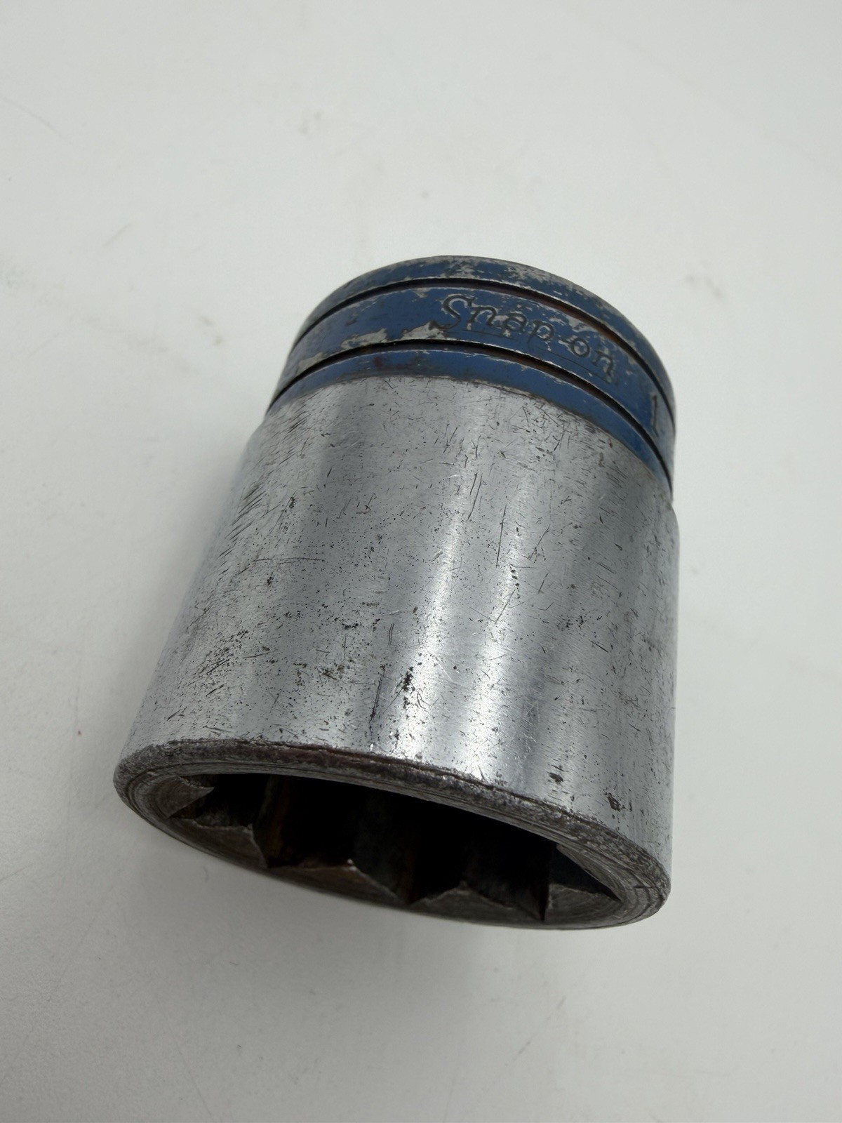 Snap On Tools SW432 1/2 Drive 8 Point SAE 1” Double Square Socket
