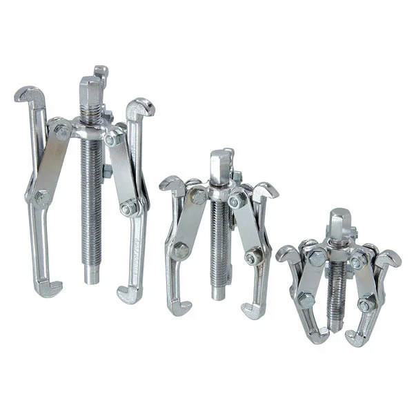 Neilsen 3pc Three Jaw Bearing Puller Set 3 4 6 Inch Gear Hub Removal Tool