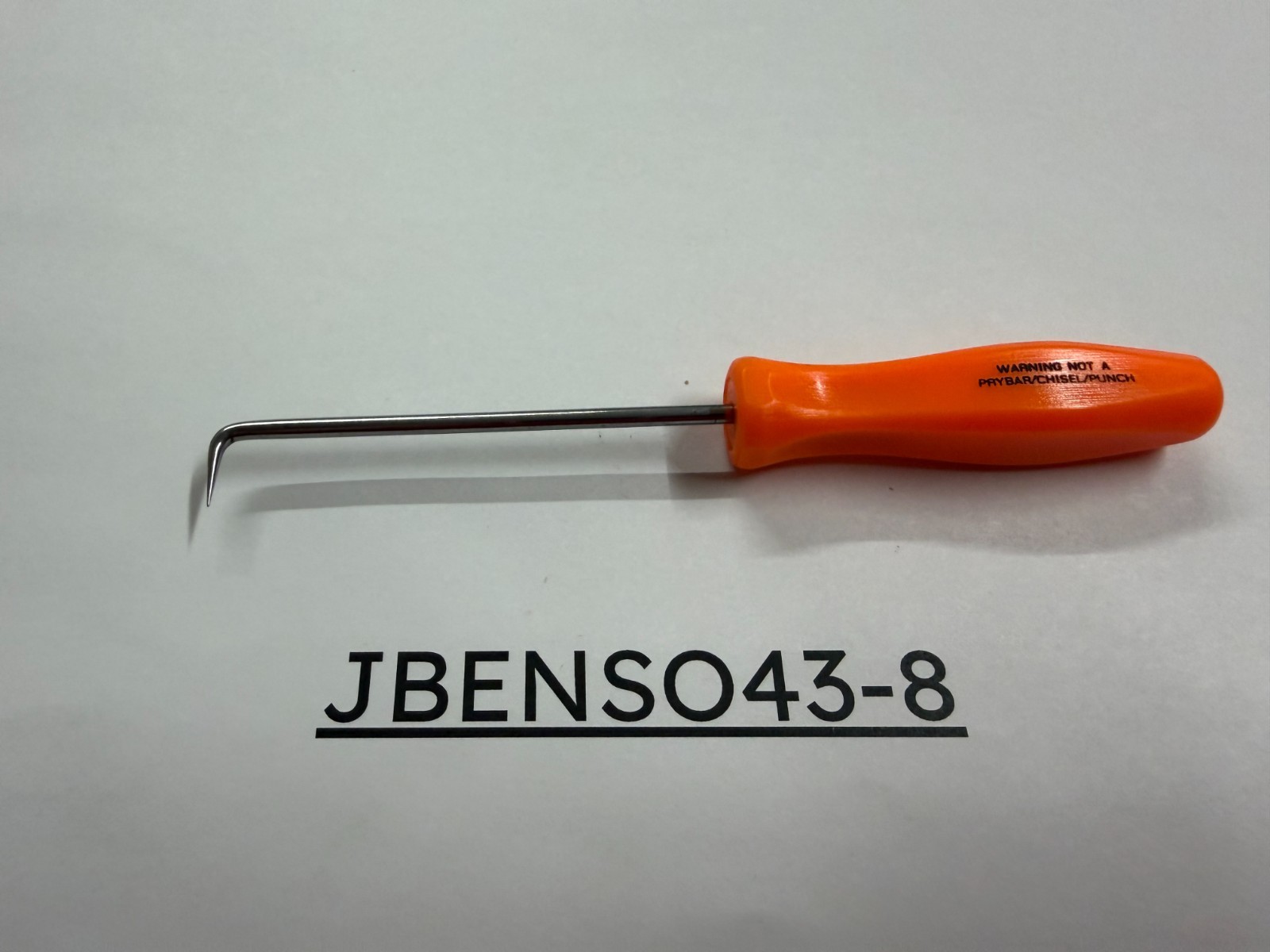 Snap-on Tools USA NEW ORANGE 6″ Mini Hard Grip Short 90° Tip Pick 3ASH90BO
