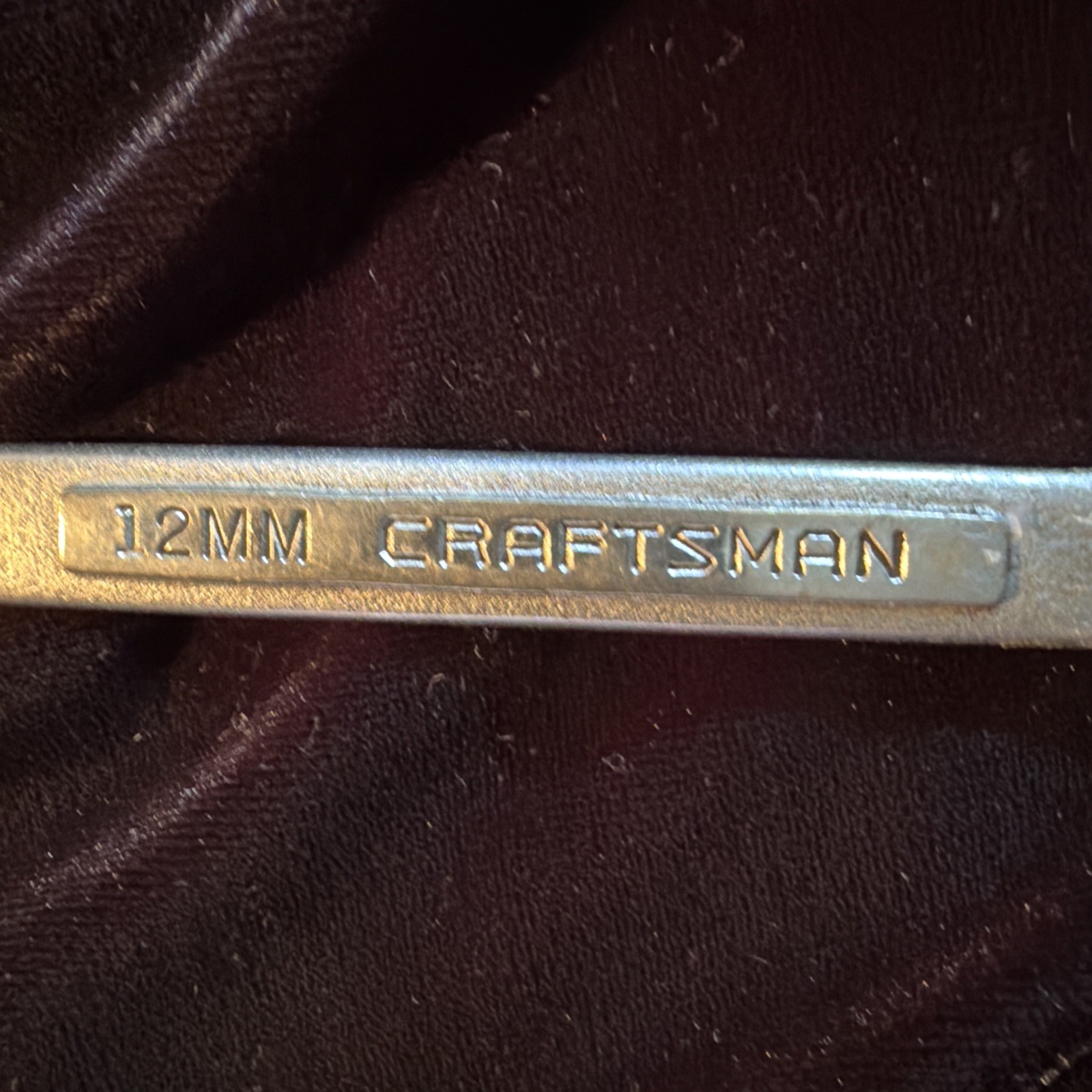 Craftsman 12mm Metric Combination 12 Point Wrench Forged In USA -V- 42916 vtg