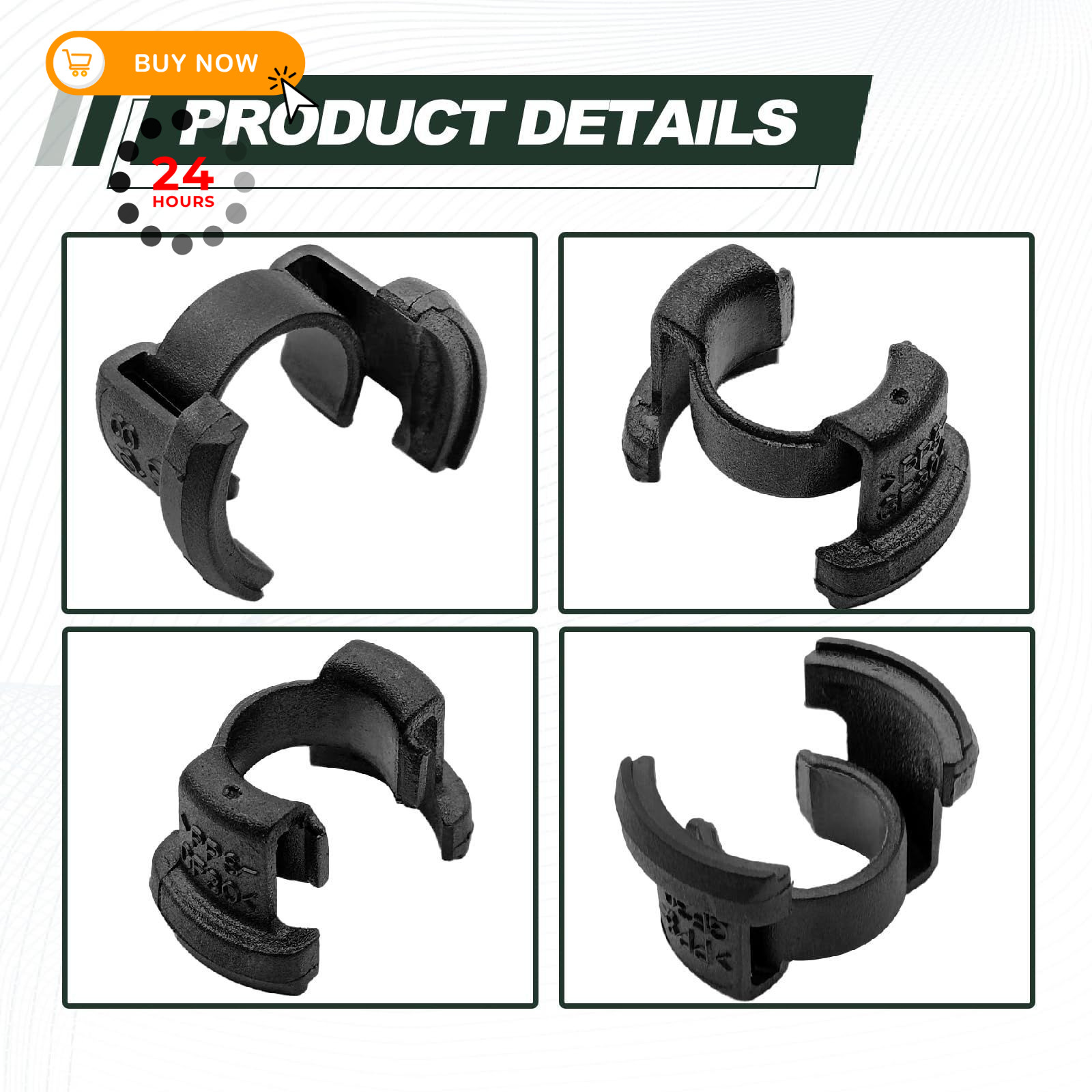 SYudwen 88718-1E150 A/C Condenser Hard Line Lock Clamp Clip Compatible with…