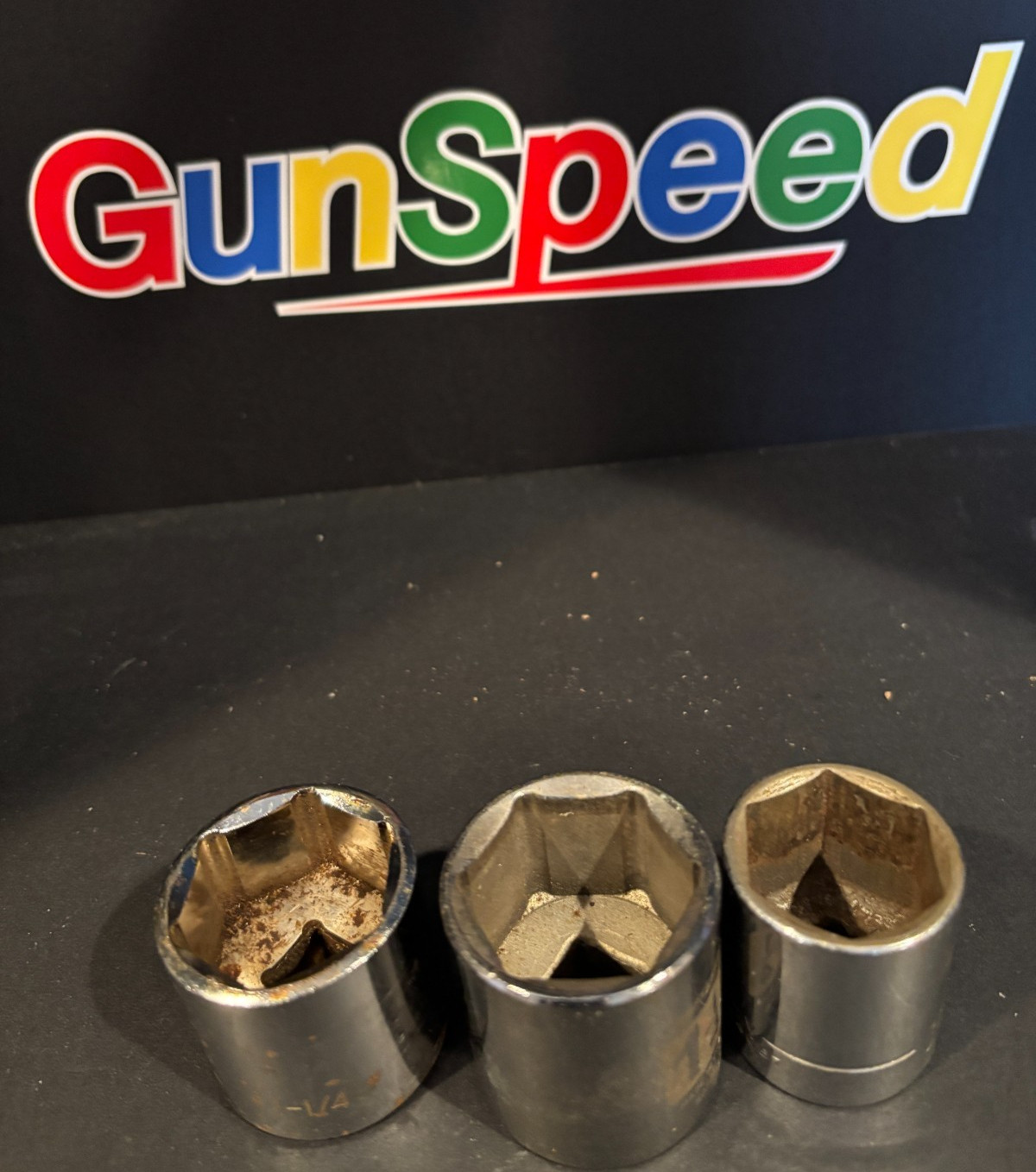 3 Craftsman Sockets Half Inch Drive Six Point. 1 1/4 1 1/4 1 1/16