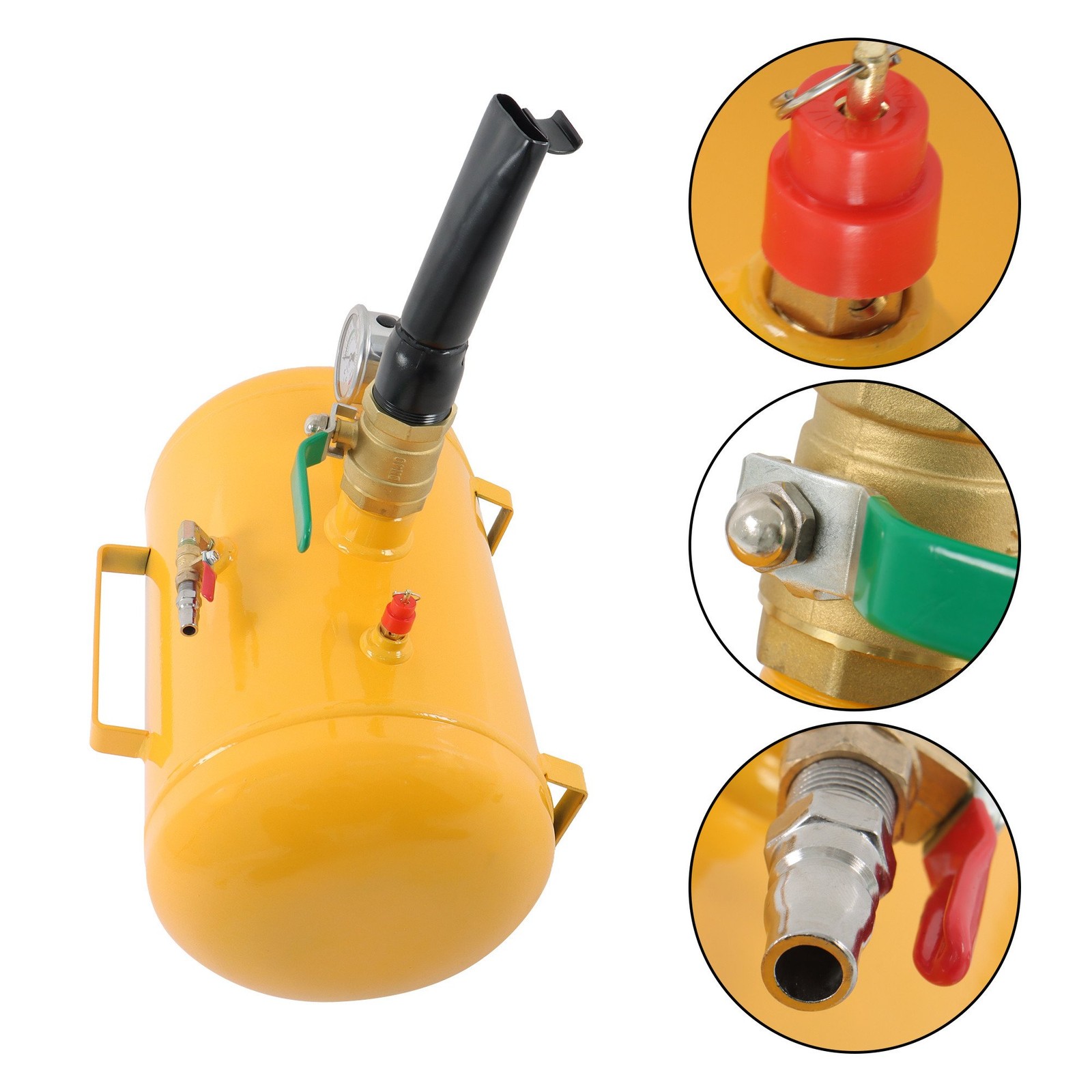 LABLT 5 Gallon Air Tire Bead Seater Blaster Tool 145PSI For ATV Tractor Truck