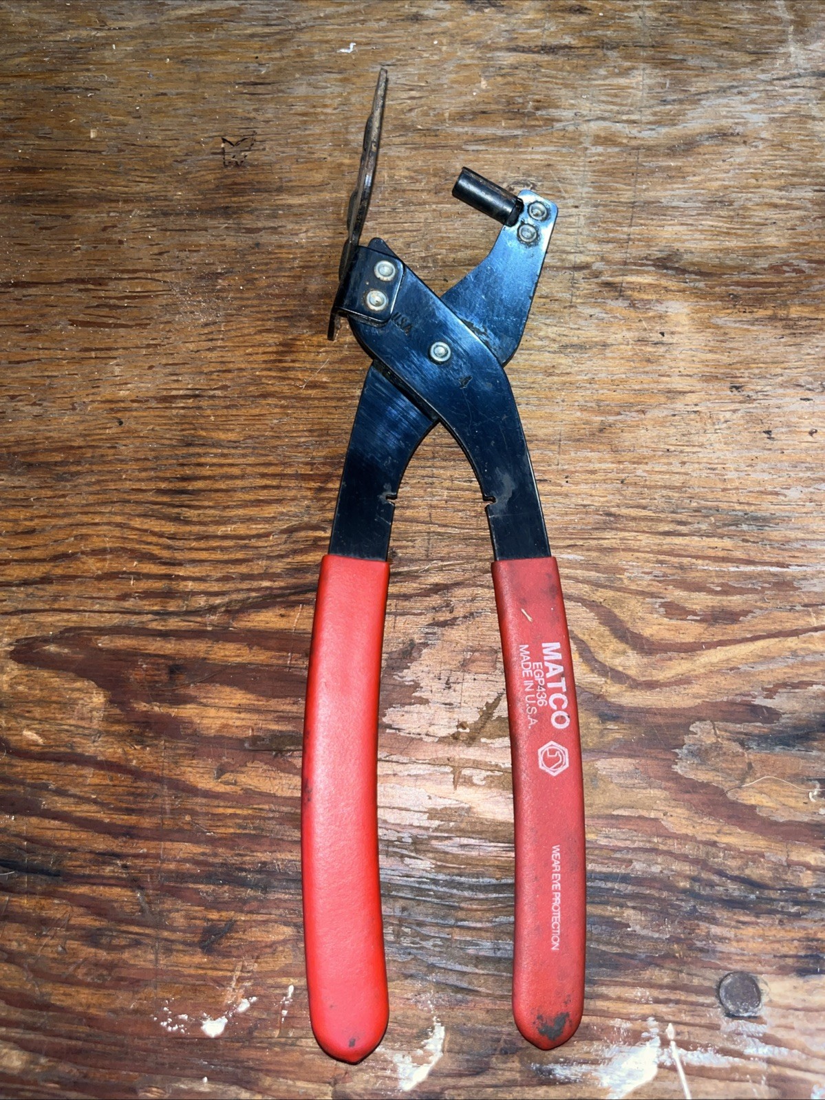 Matco Tools USA egp436 Exhaust Doughnut Removal Pliers Made In USA