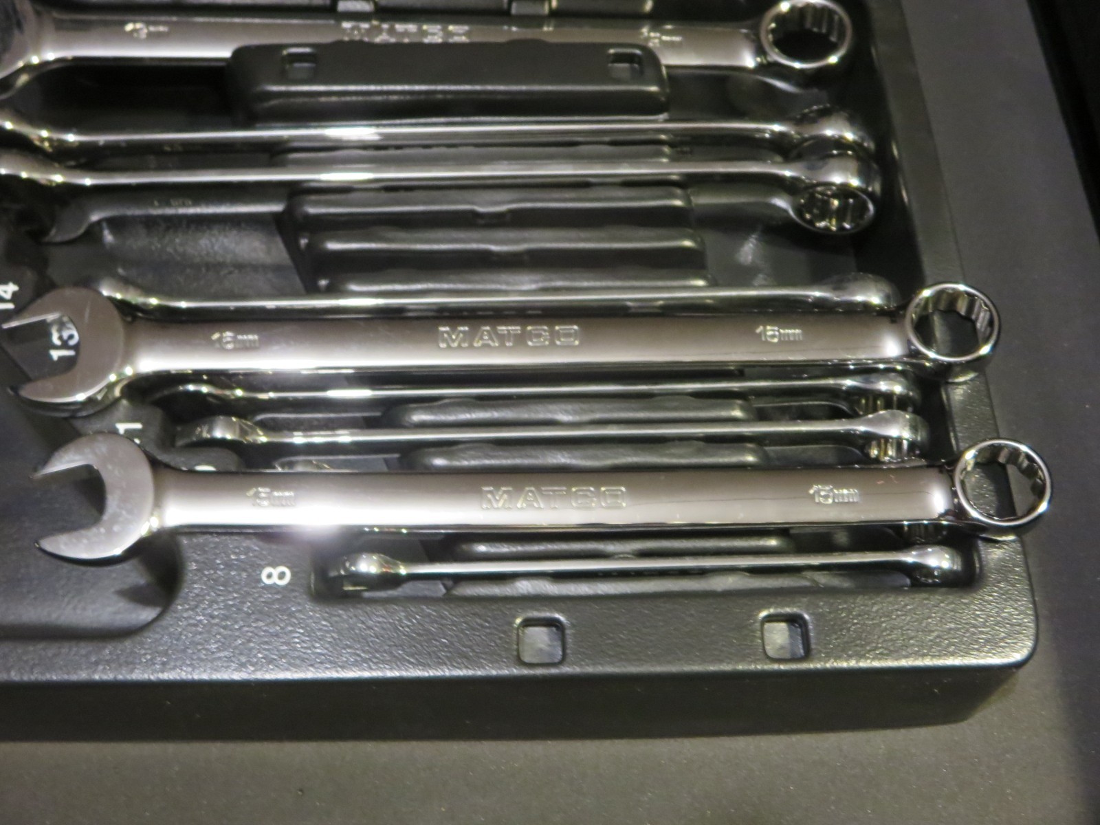 MATCO 12-Pc. SMCWLM12 combination wrenches Metric NEW
