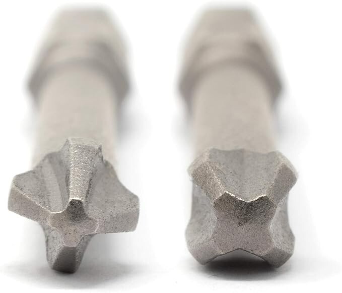 True JIS Metric Screwdriver Screw Driver Bits #2 #3 & 1/4″ Socket 0059-004/007