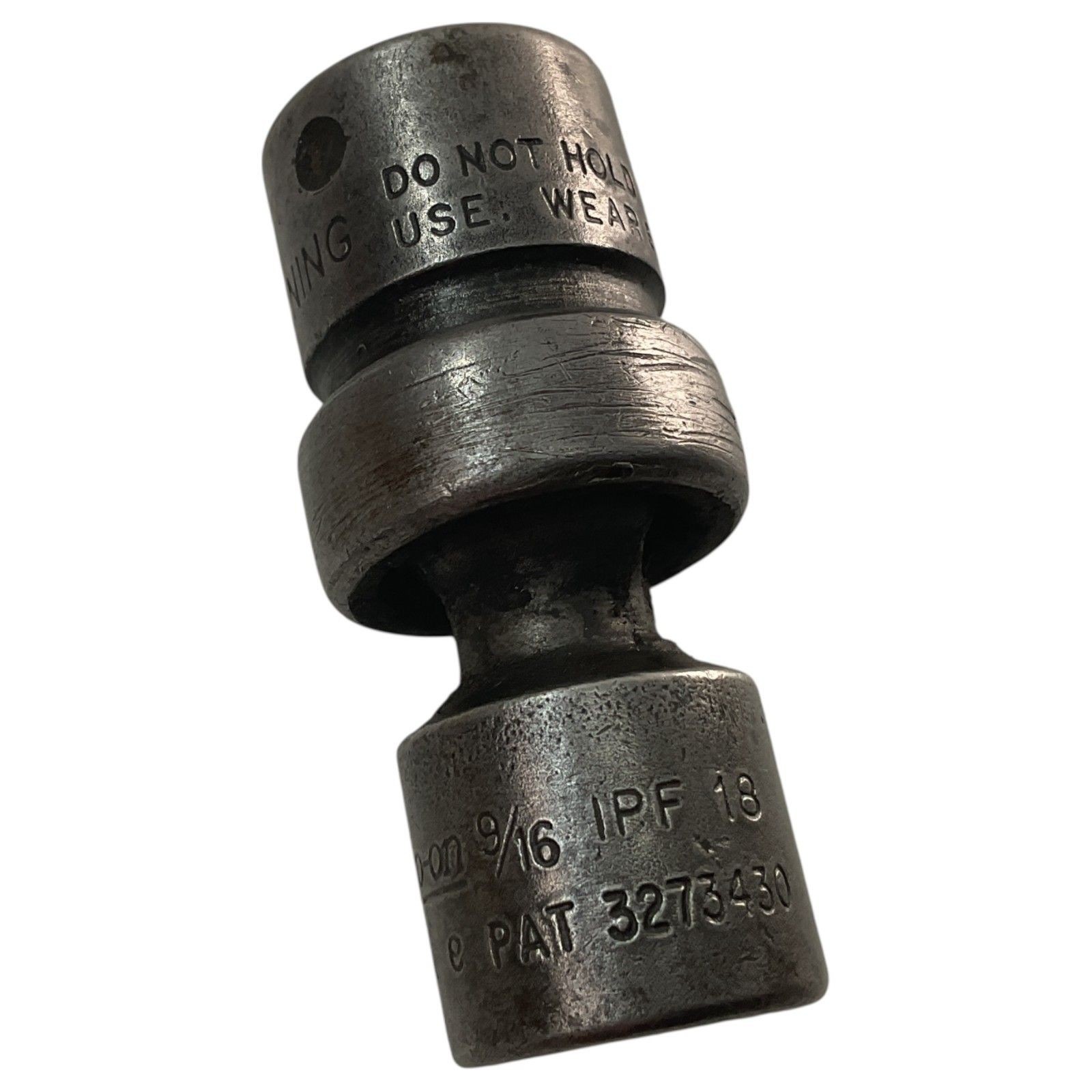 Snap-On Shallow Impact Swivel Socket IPF18 3/8″ Drive 9/16″ 6 Point USA