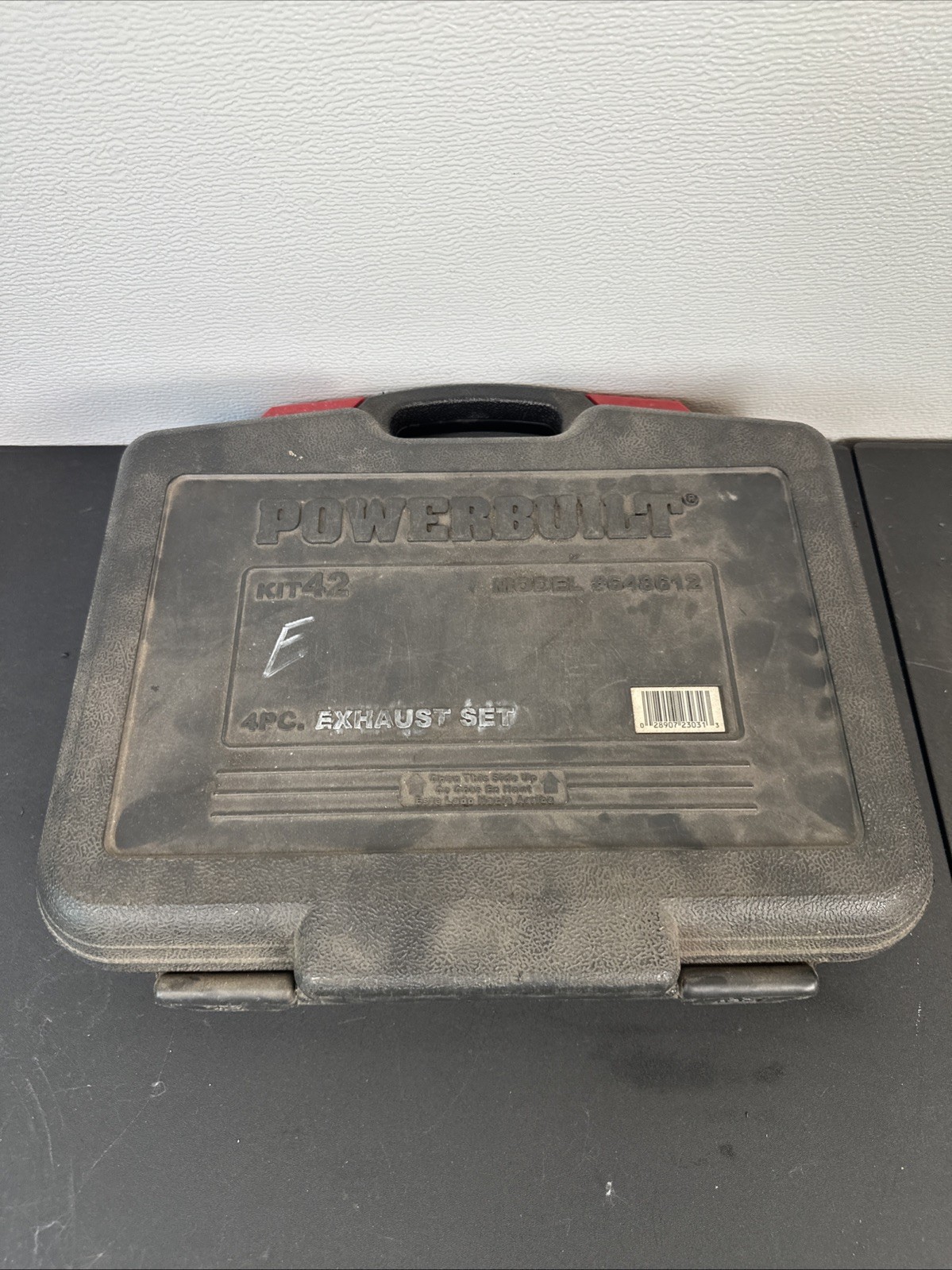 Powerbuilt 4 Piece Exhaust Service Set 648612 Not Complete