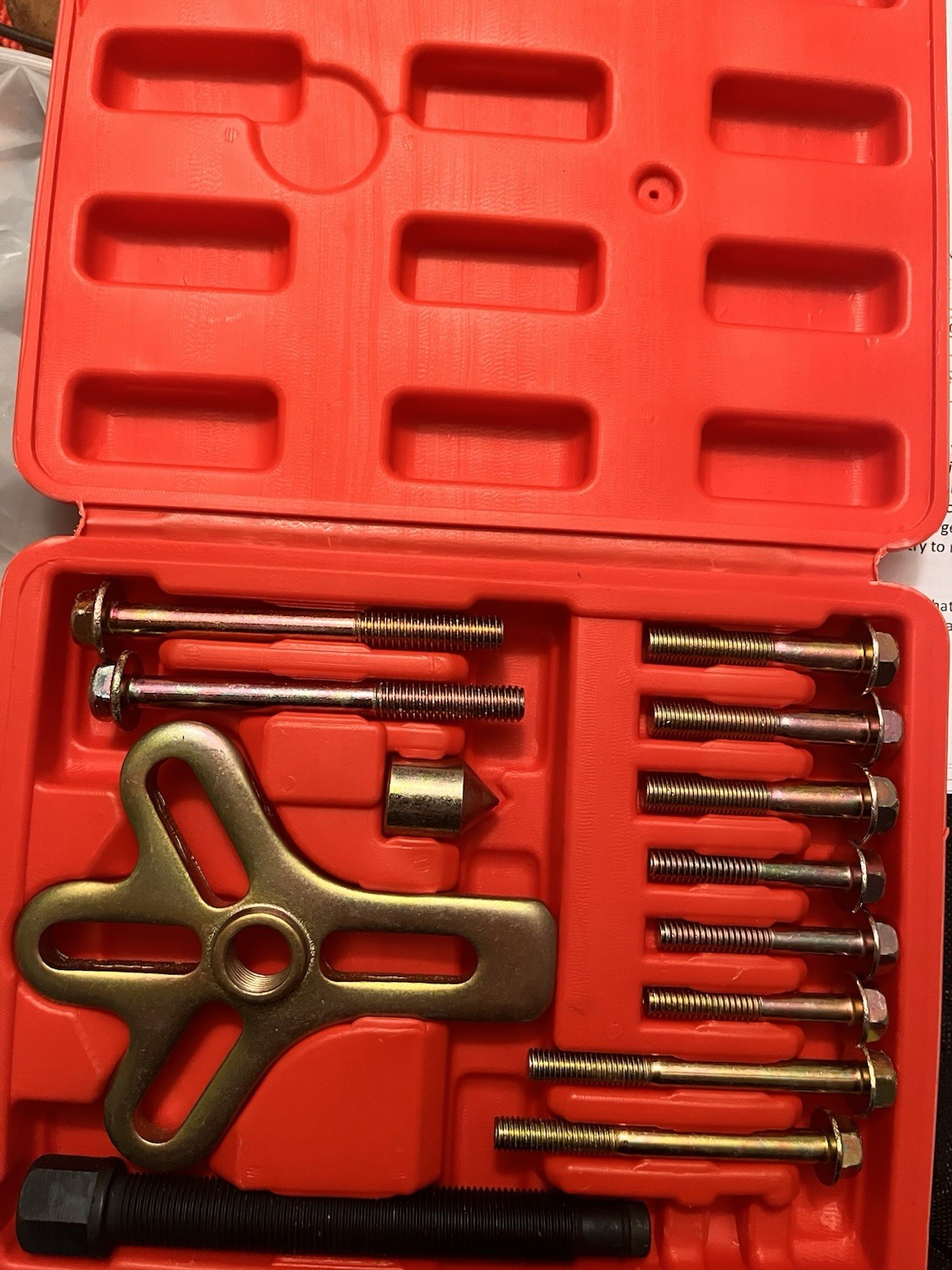 Harmonic Balancer Puller Crank Pulley Installer