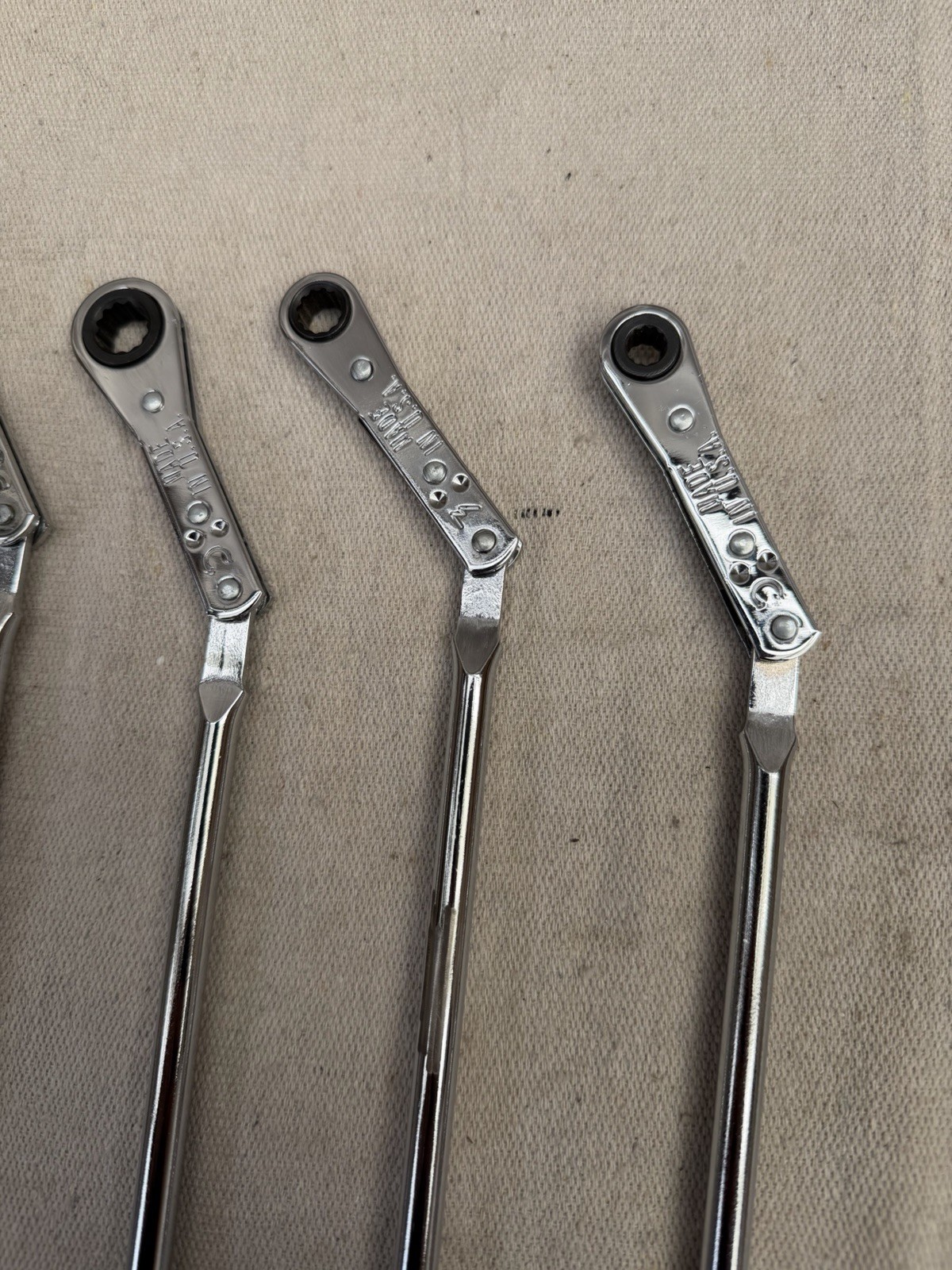 Snap-On Ratcheting T Handle Nut Driver 5pc Set RTB8 RTB10 RTB12 RTB14 RTB16 USA