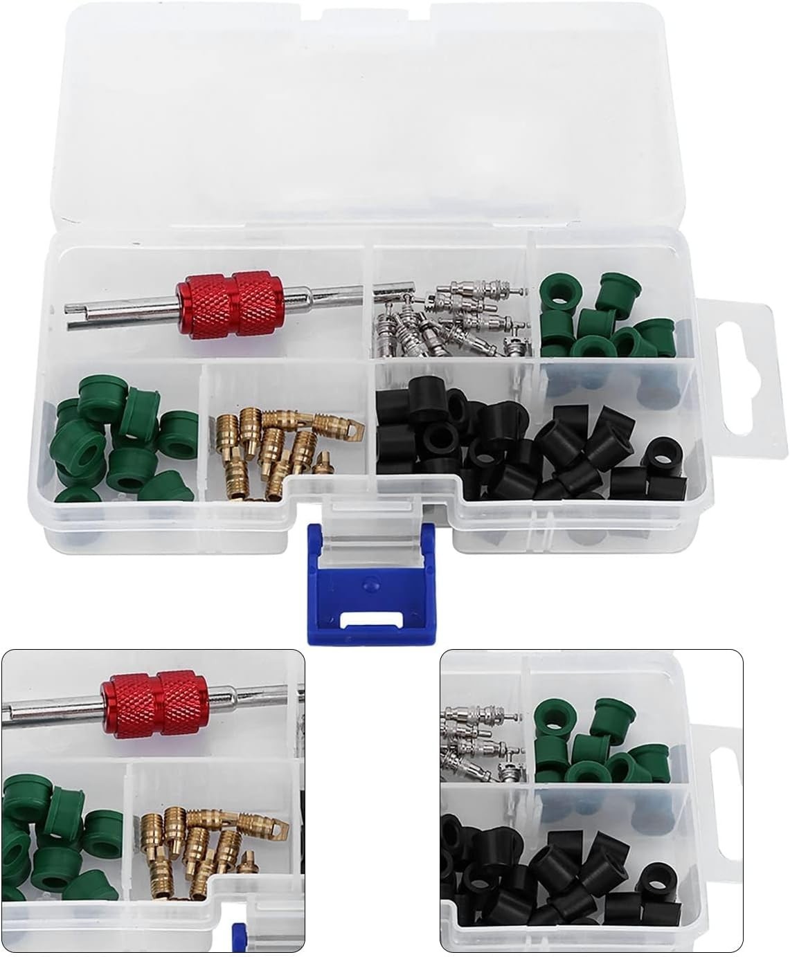 Complete 71-Piece A/C Valve Core Tool Set for Effective Automotive Repairs