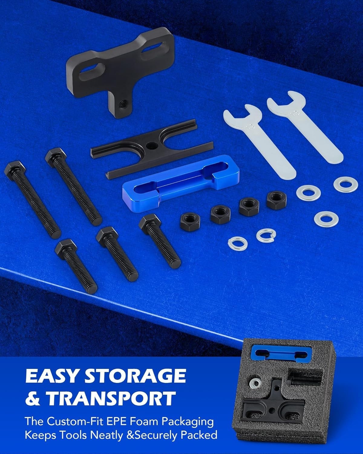 Orion Motor Tech LS Valve Spring Compressor Tool, Valve Spring Removal Tool Comp
