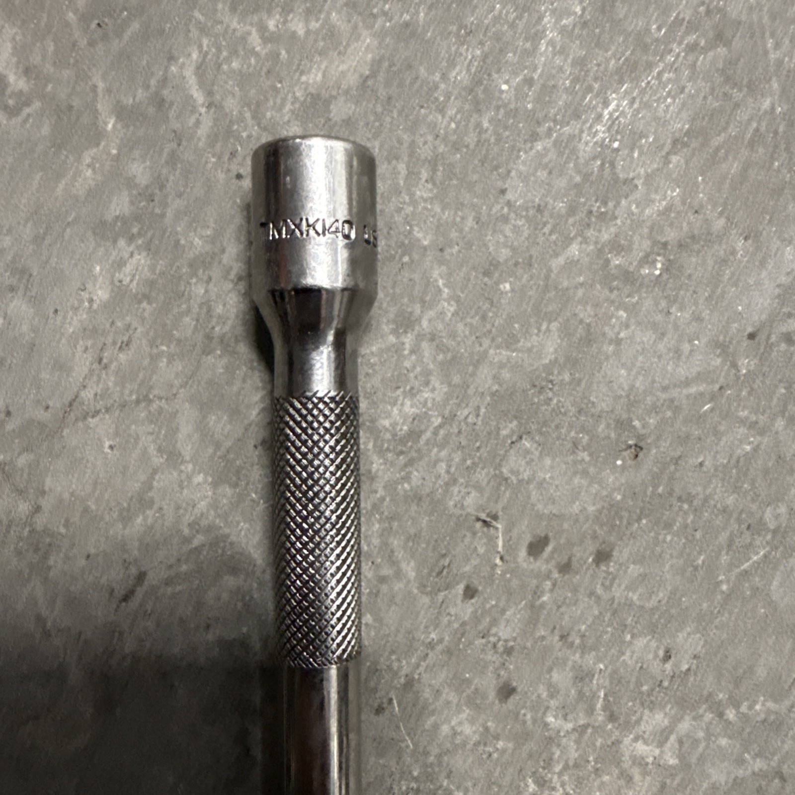 Snap On Tools 1/4″ Drive 14″ Long Knurled Chrome Extension TMXK140