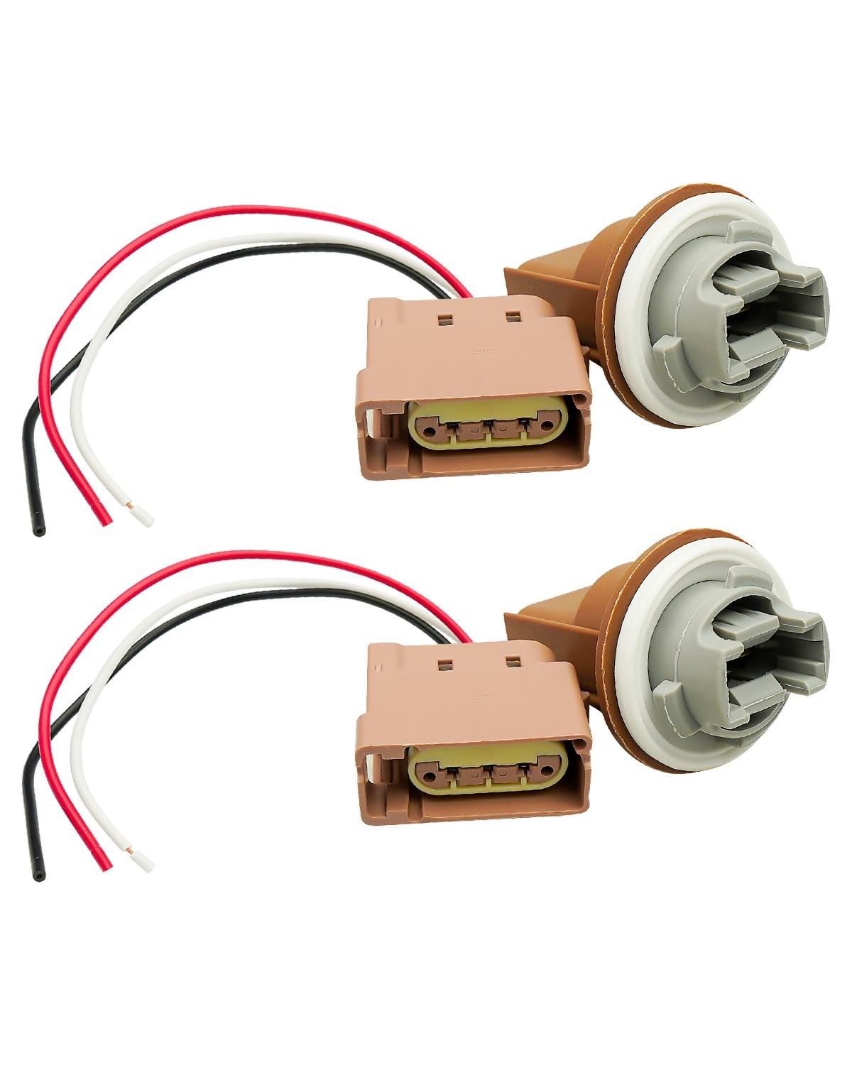 2 Pcs Turn Signal Socket and Pigtail Connector Compatible with Ford Lincoln…