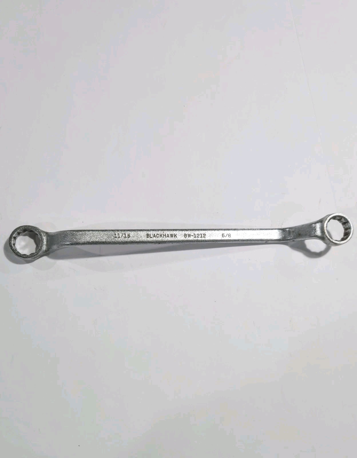 Blackhawk BW-1212 USA 11/16 x 5/8 Offset 12 Point Double Box End Wrench