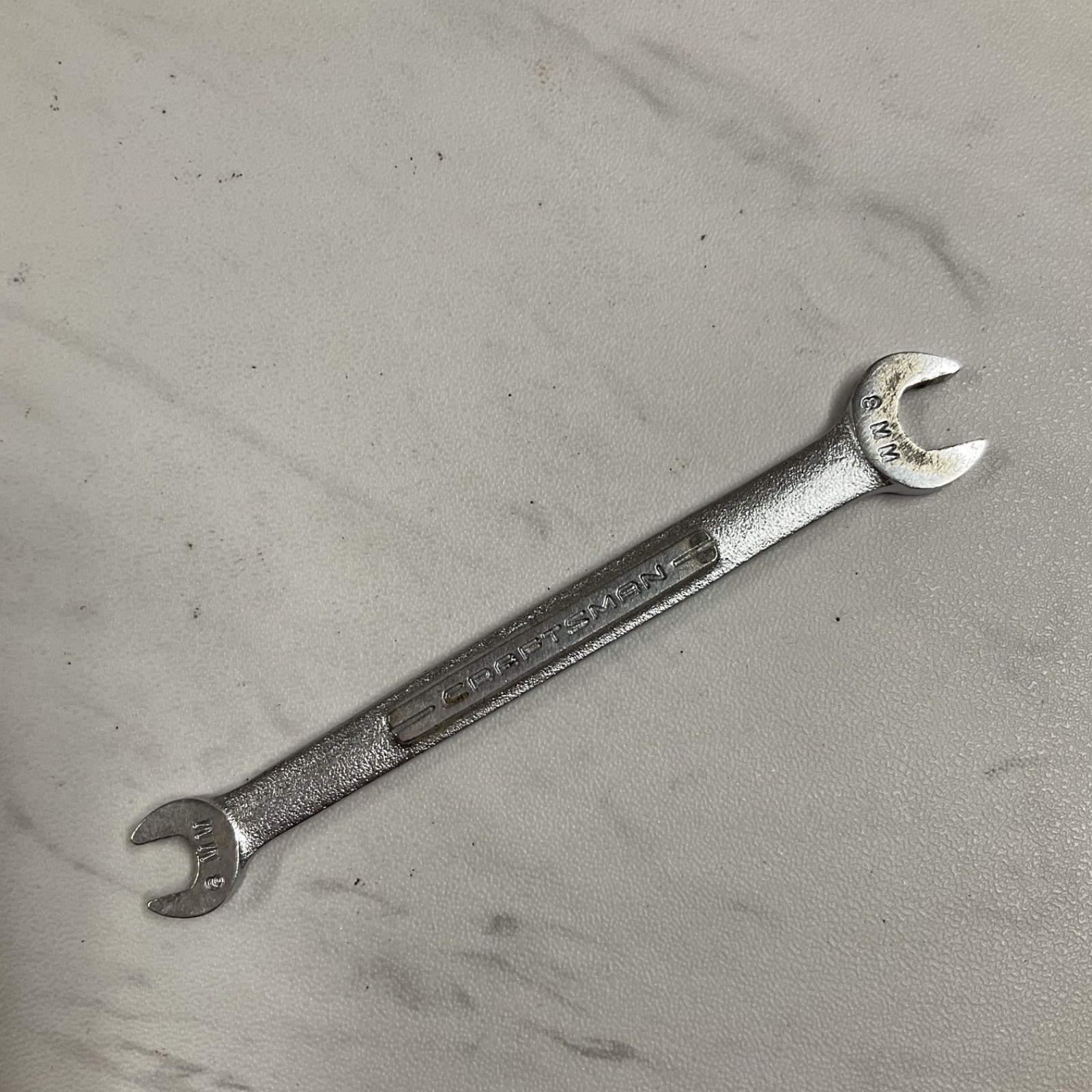 Vintage Craftsman 6mm x 8mm Open End Wrench V Series USA No # !!FREE SHIPPING!!