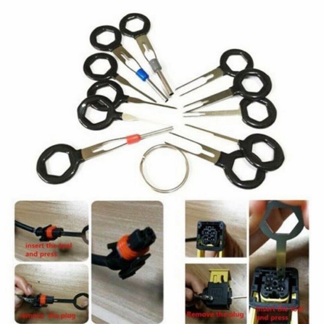 Compact 26-in-1 Automotive Terminal Removal & Installer Toolkit