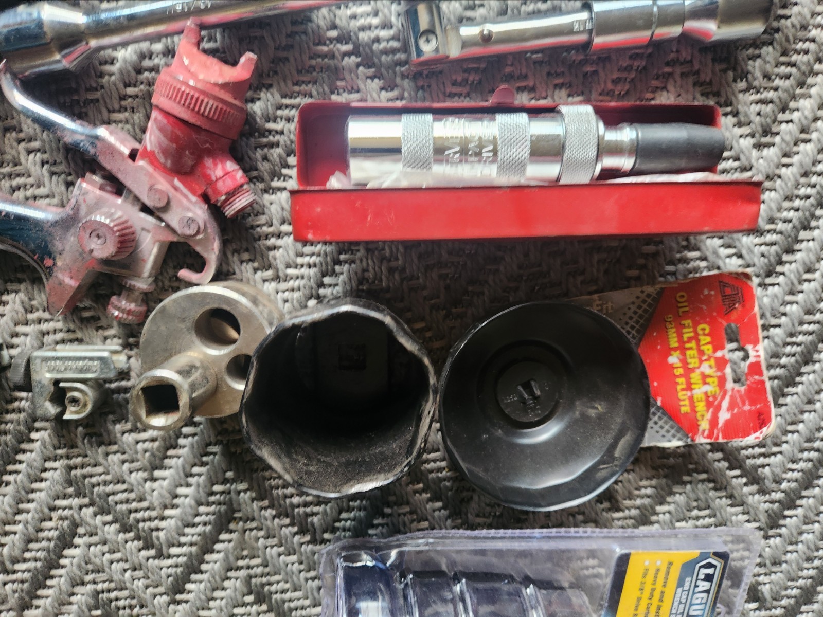 Lot of Mechanic Hand Tools