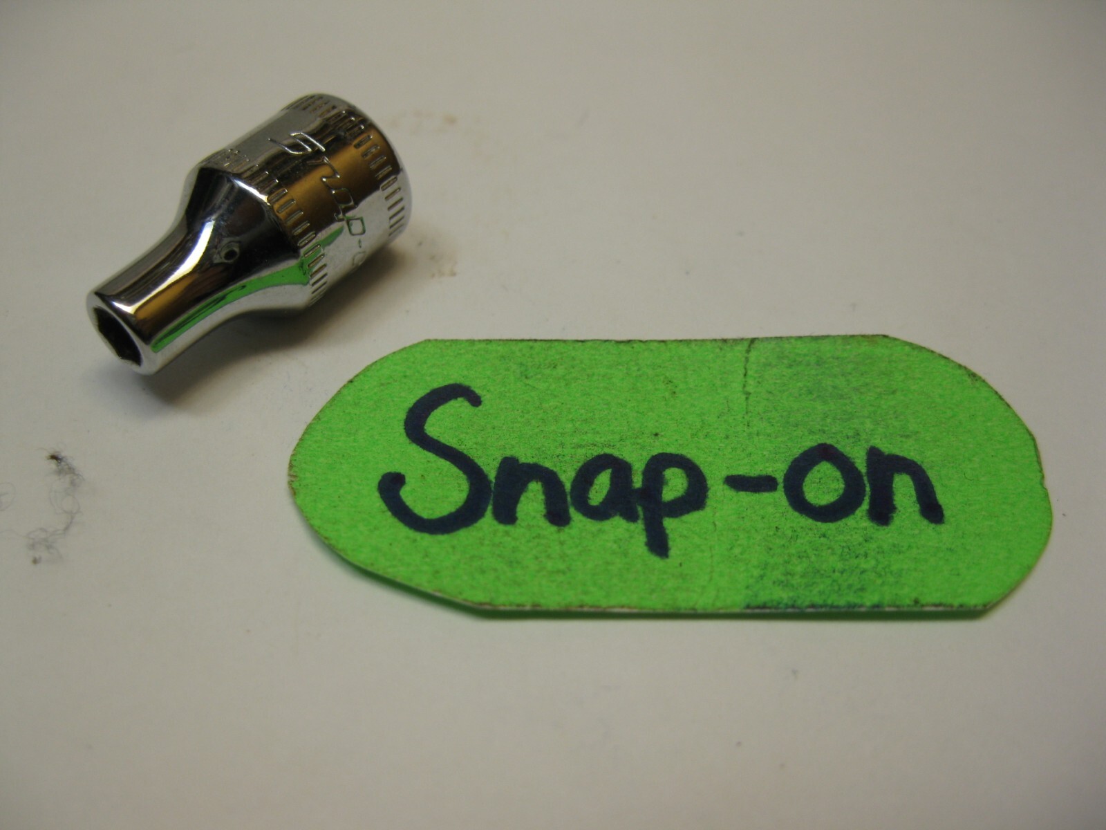 Snap-on tools 1/4″ drive 4mm metric 6 point Socket TMM4 Mint!