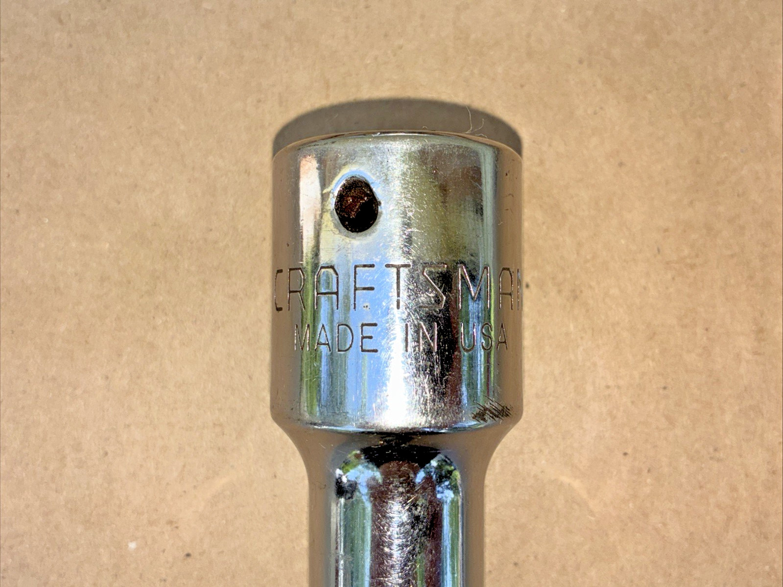 Vintage Craftsman VVQ 4431 3/4″ Drive 18” Breaker Bar USA Made W/ 8″ 3/4″ EXT.
