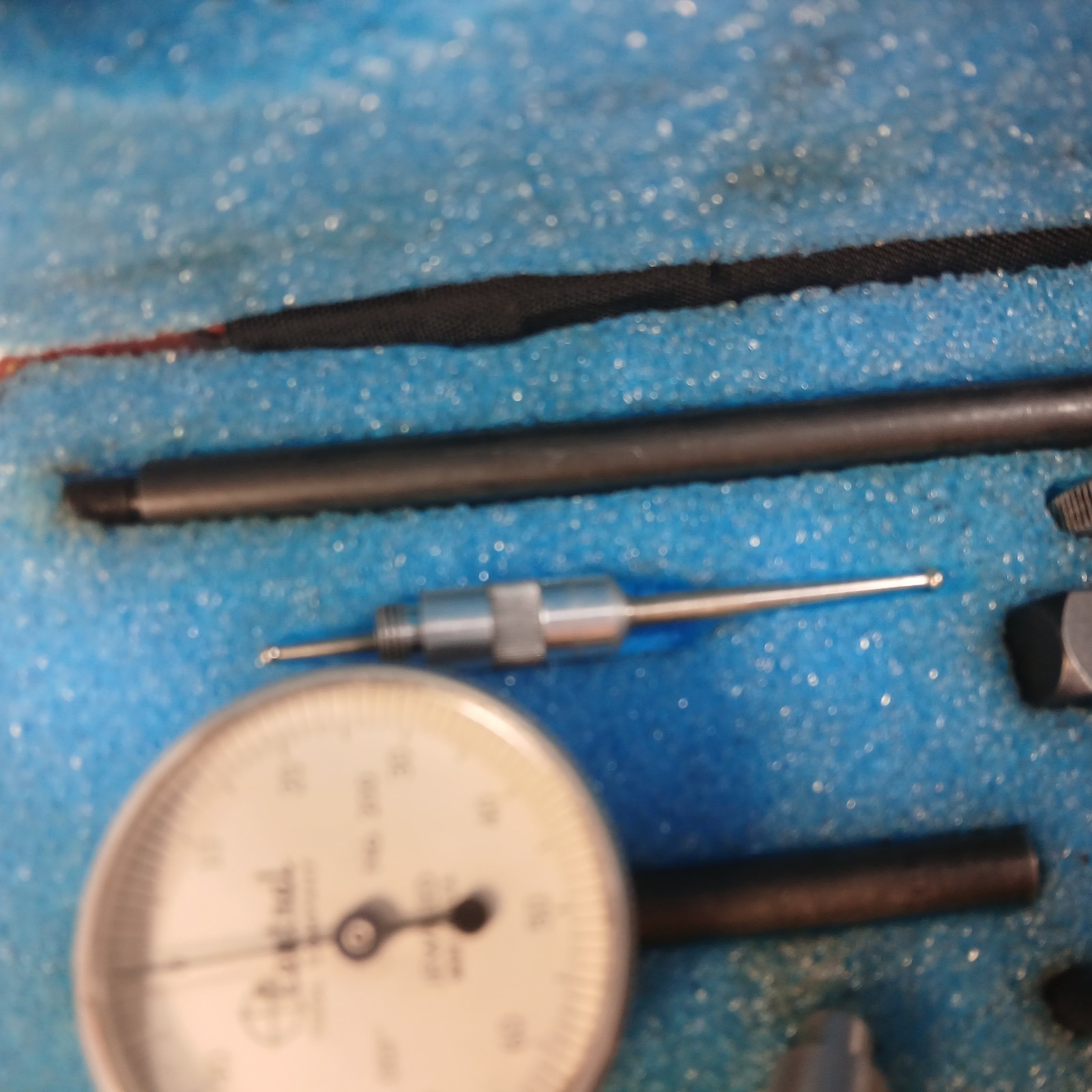 CENTRAL TOOLS No. 200 –  DIAL INDICATOR MEASURING SET W/CASE Vintage