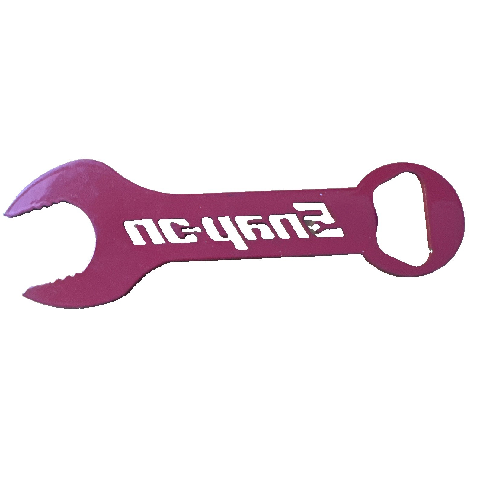 Snap-On Metal Bottle Opener/Wrench Flat Red Color – Laser Cut