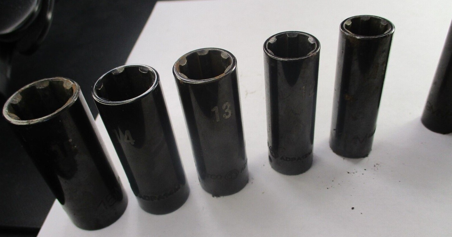 Matco 11pc 1/4″ Drive 5mm – 9mm 11mm – 15mm Pro Non Slip Deep Impact Socket Set