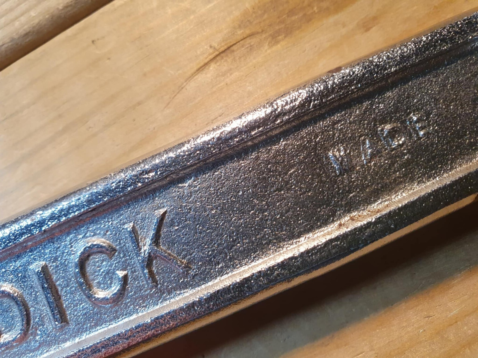Vintage King Dick OSW212 3/4W 7/8BS Spanner Old Hand Tools Mechanic Tool Wrench