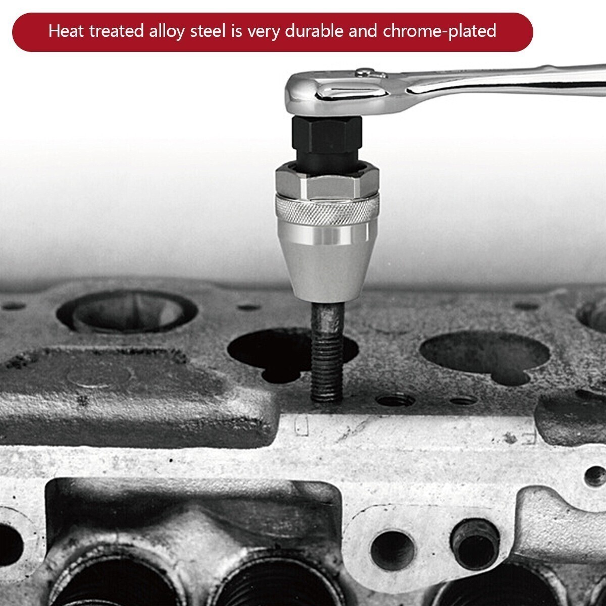 Damaged Bolt and Stud Extractor Tool, Grips and Removes 1/4Inch to 1/2Inch Studs