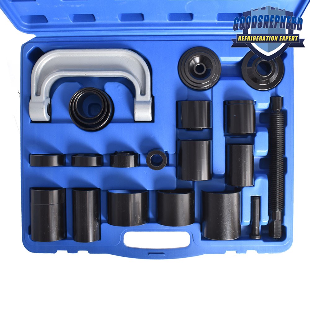 21PCS 2&4WD Auto Repair Service Removal Ball Joint Press Tool Master Adapter Kit