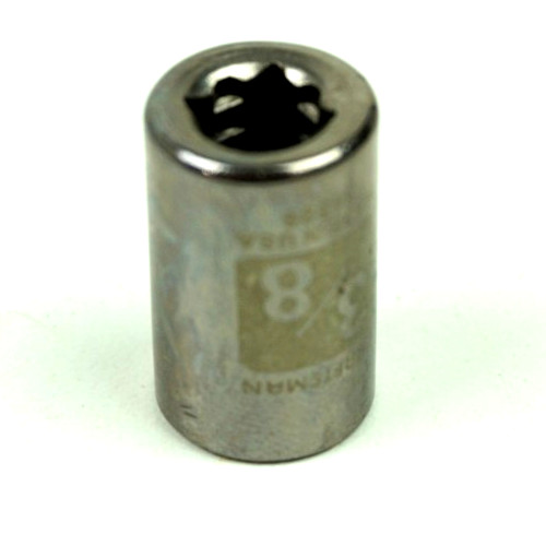 Craftsman 3/8″ 6 Point Shallow Chrome Easy Read Socket 1/4″ Drive 34596 USA