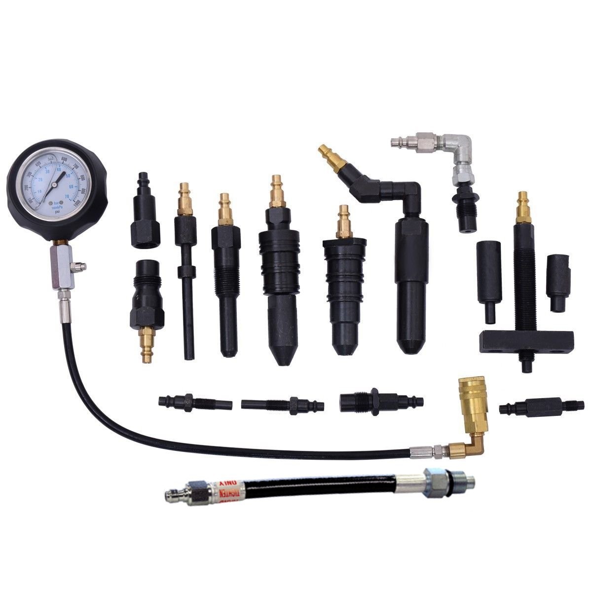 Diesel Engine Compression Pressure Tester, 1000 psi