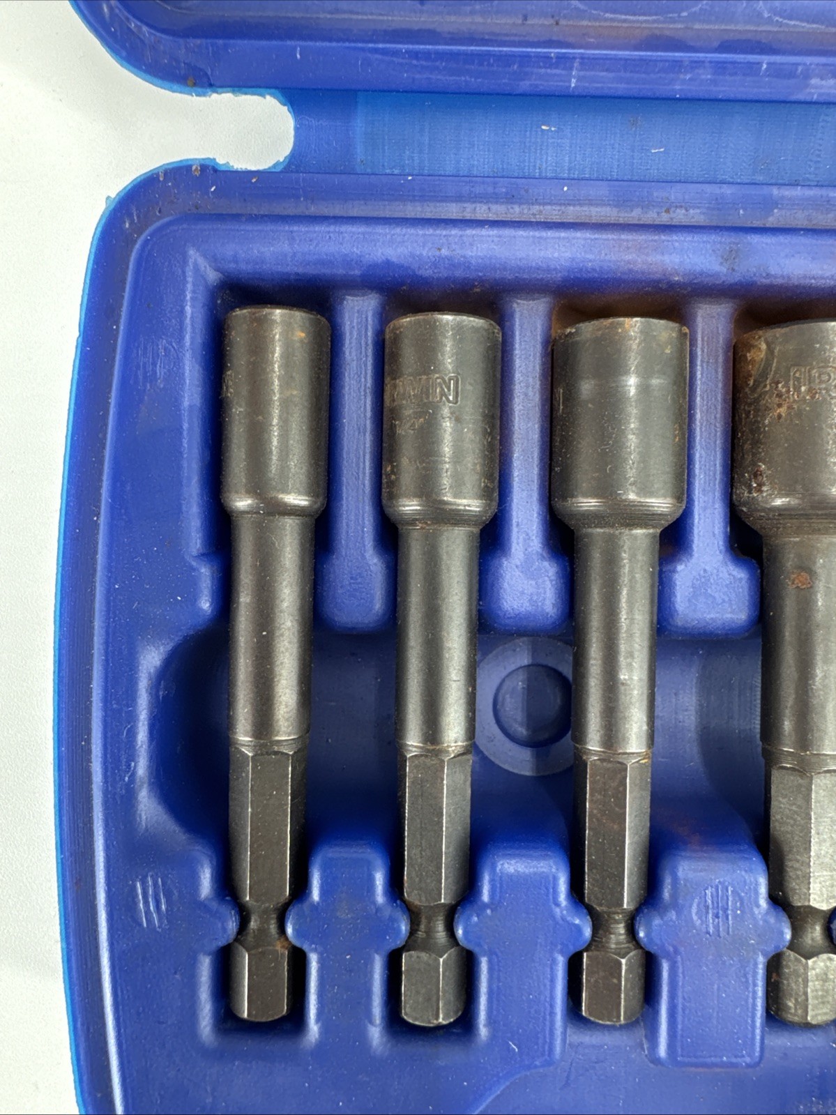 Irwin POWER-GRIP 1/2 in. High Carbon Steel Double-Ended Screw Extractor Set 7pc