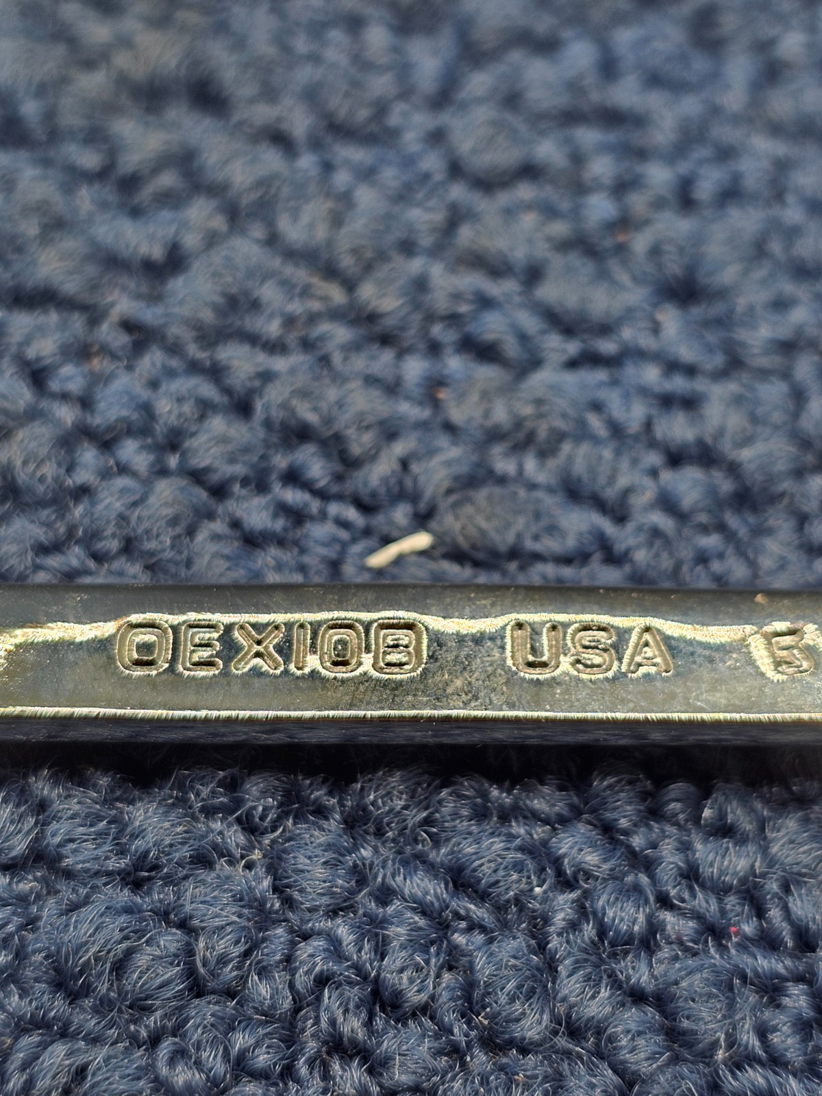 SNAP-ON OEX10B: 5/16″ SAE Standard Length 12PT Chrome Combo Wrench