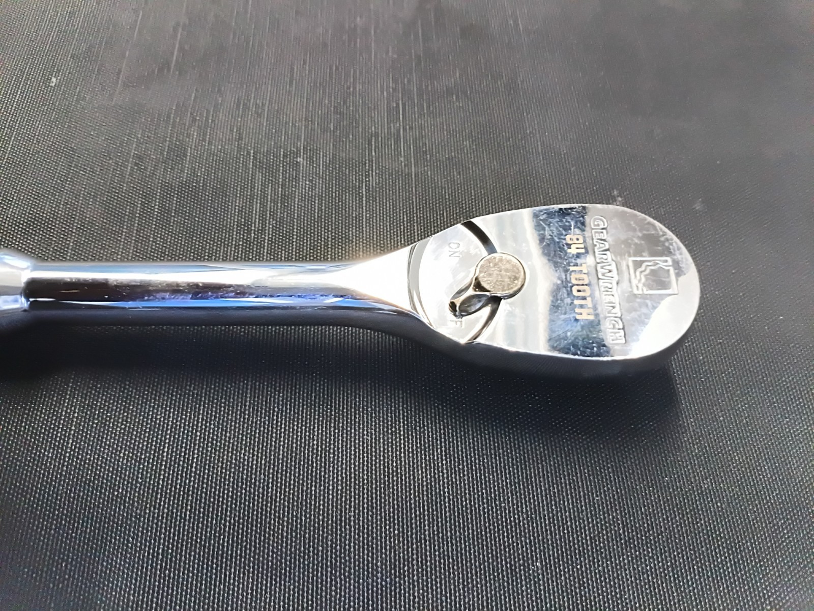 GearWrench 84 Fine Tooth 1/2 Drive Short Handle Compact Ratchet