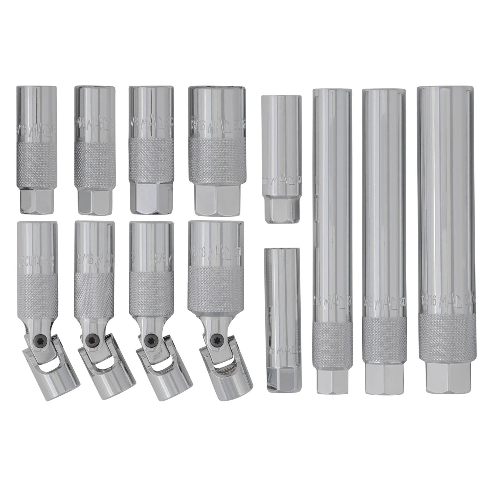 NEW Mac Tools 13PC Multi-Length Spark Plug Socket Set – SPK13-SET