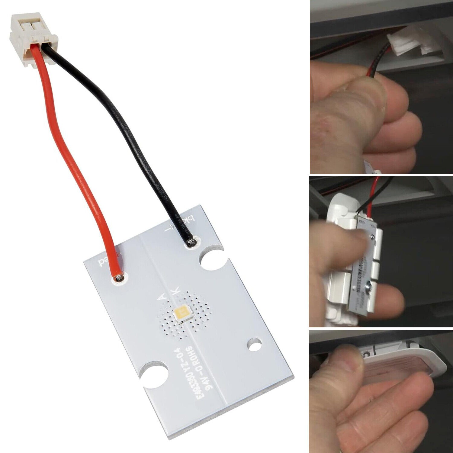 W10843353 Refrigerator LED Light Board Module Fits Jenn-Air Elite, Whirlpool