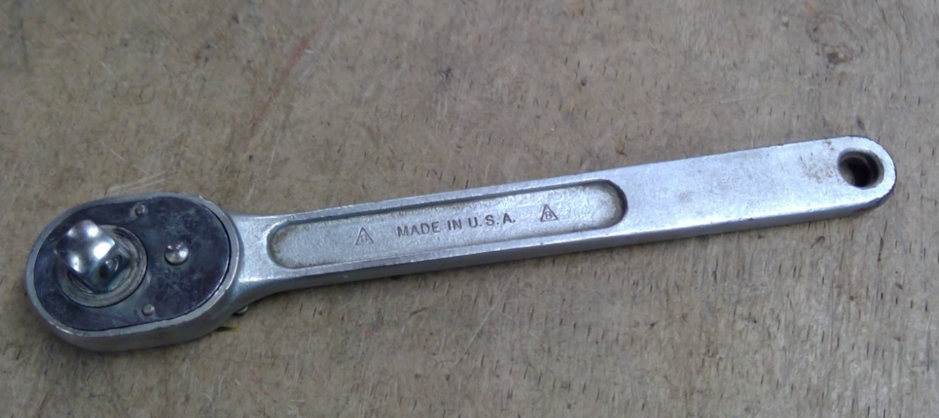BILLINGS TOOLS, 1/2″ DRIVE RATCHET, #S- 1410 Vintage USA Great Condition