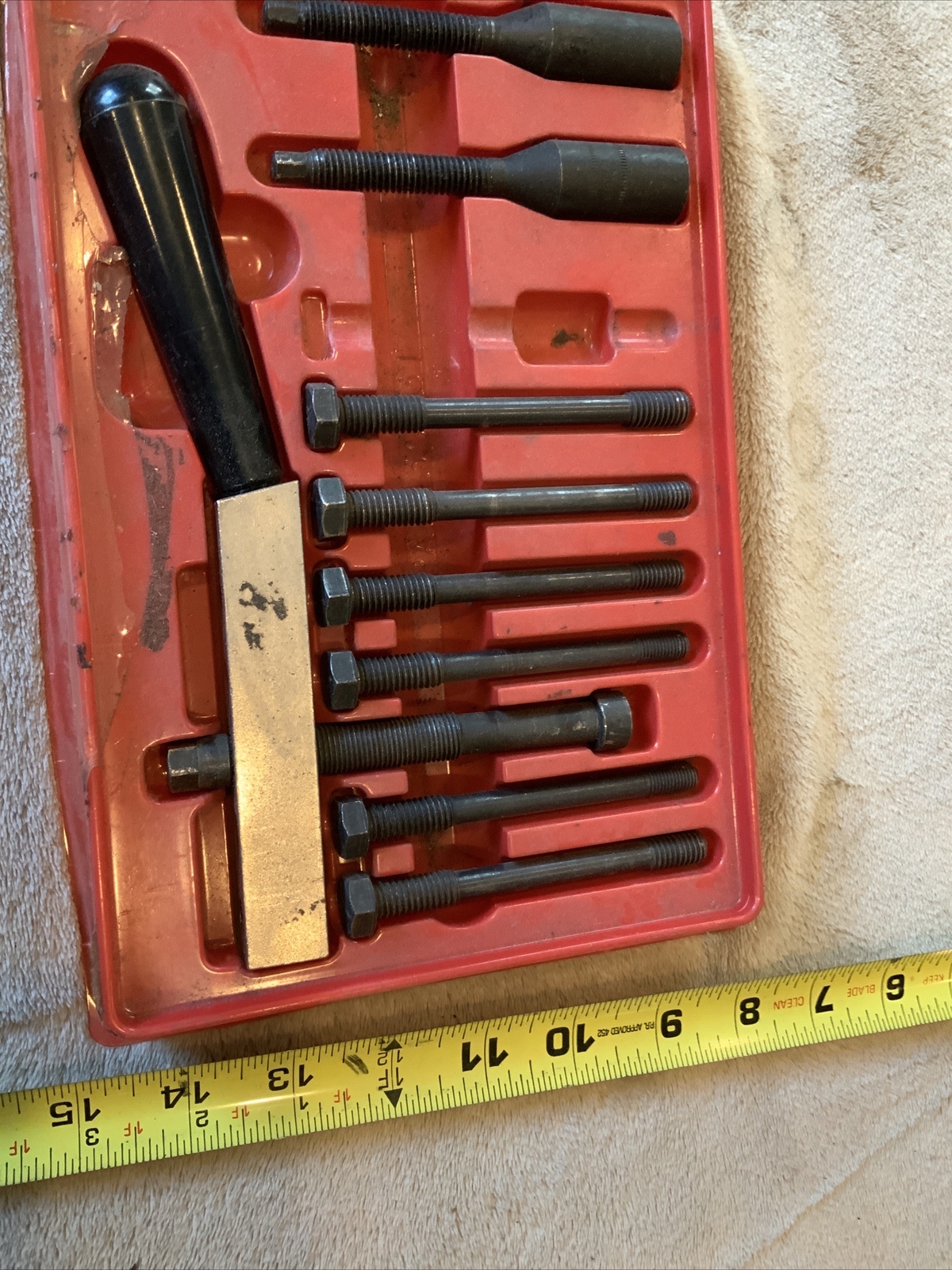 Snap On Cj131 Steering Wheel Puller And Lock Plate Depressor Kit, Missing 1