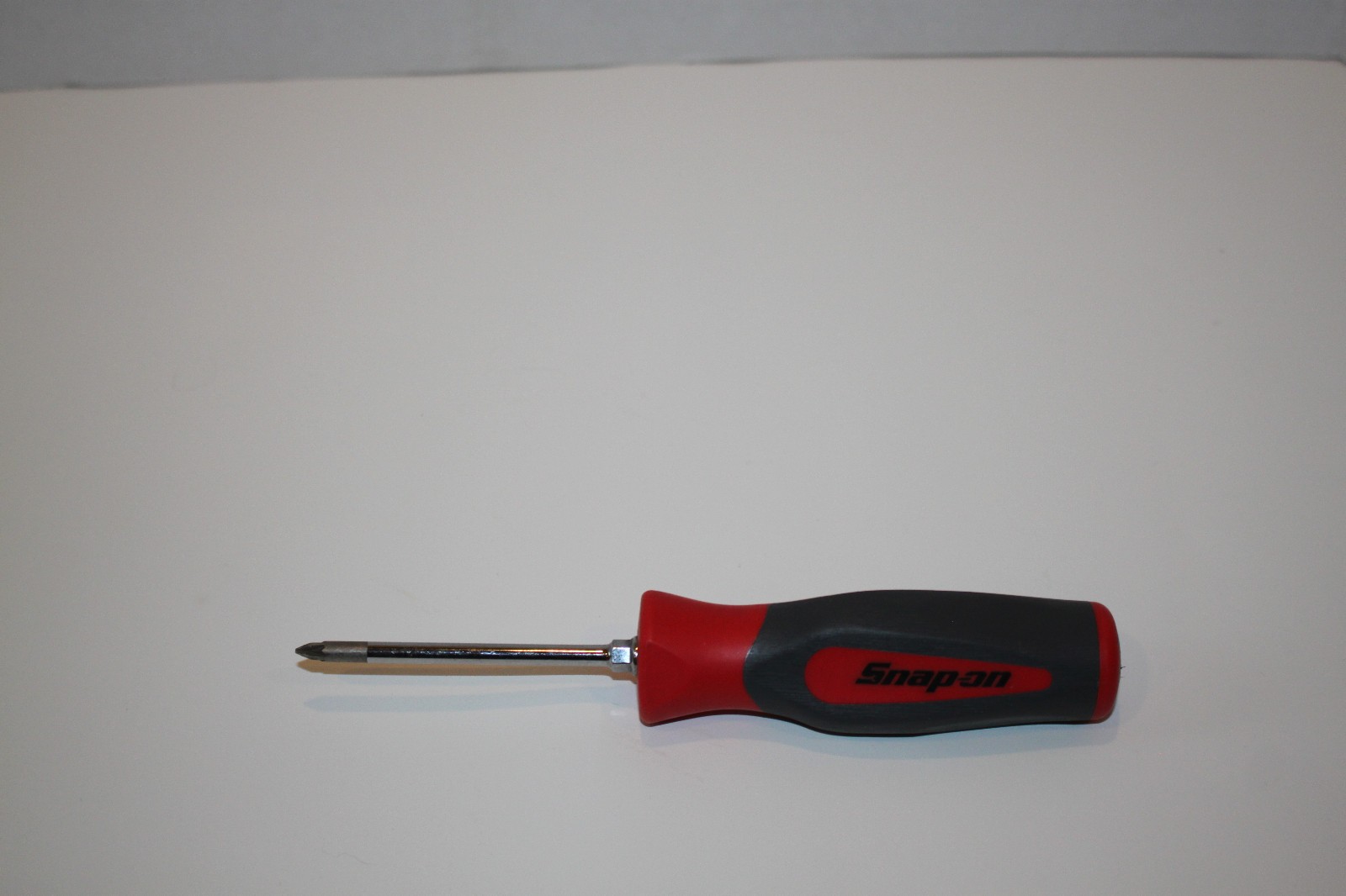 Snap On Tools SHDZ31 Pozidriv # 1 Red & Gray Hard Grip Screwdriver USA