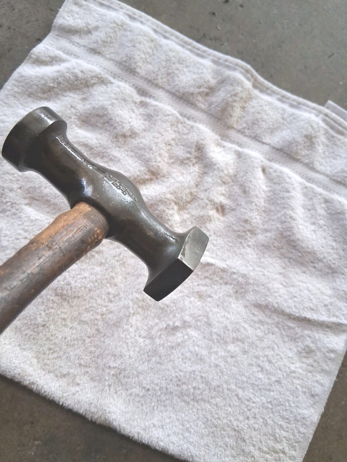 VTG Fairmount Cleveland Drop Forged 160-G Auto Body Hammer Original Handle USA