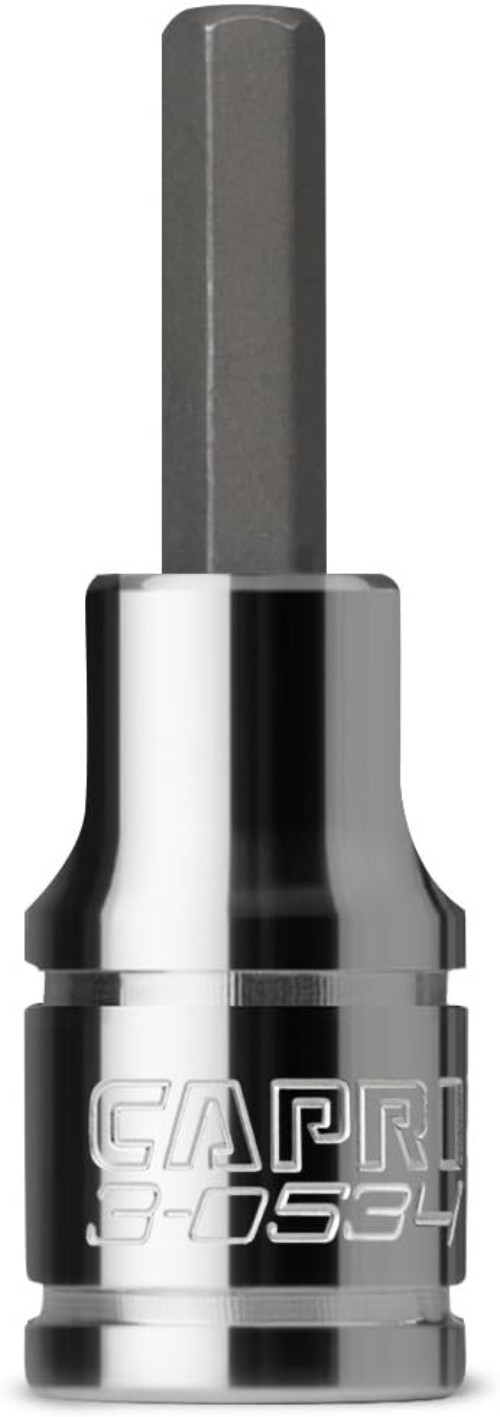 1/4-Inch Drive 4mm Hex Socket – S2 Steel, Meets ASME Standards for Durability
