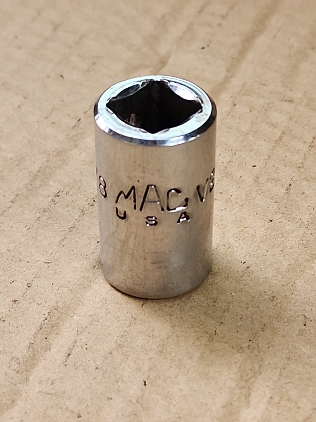 Mac Tools USA V206 5/8″ SAE Shallow Socket 1/2″ Drive 6 point Chrome Finish
