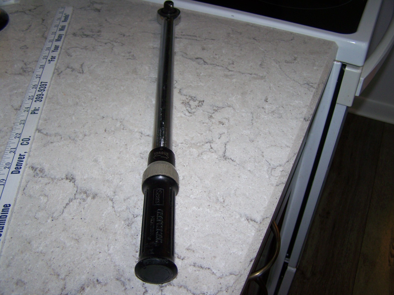 Craftsman Microtork 1/2″ Square Drive Torque Wrench 20-150 FT LBS-USA 9-44476