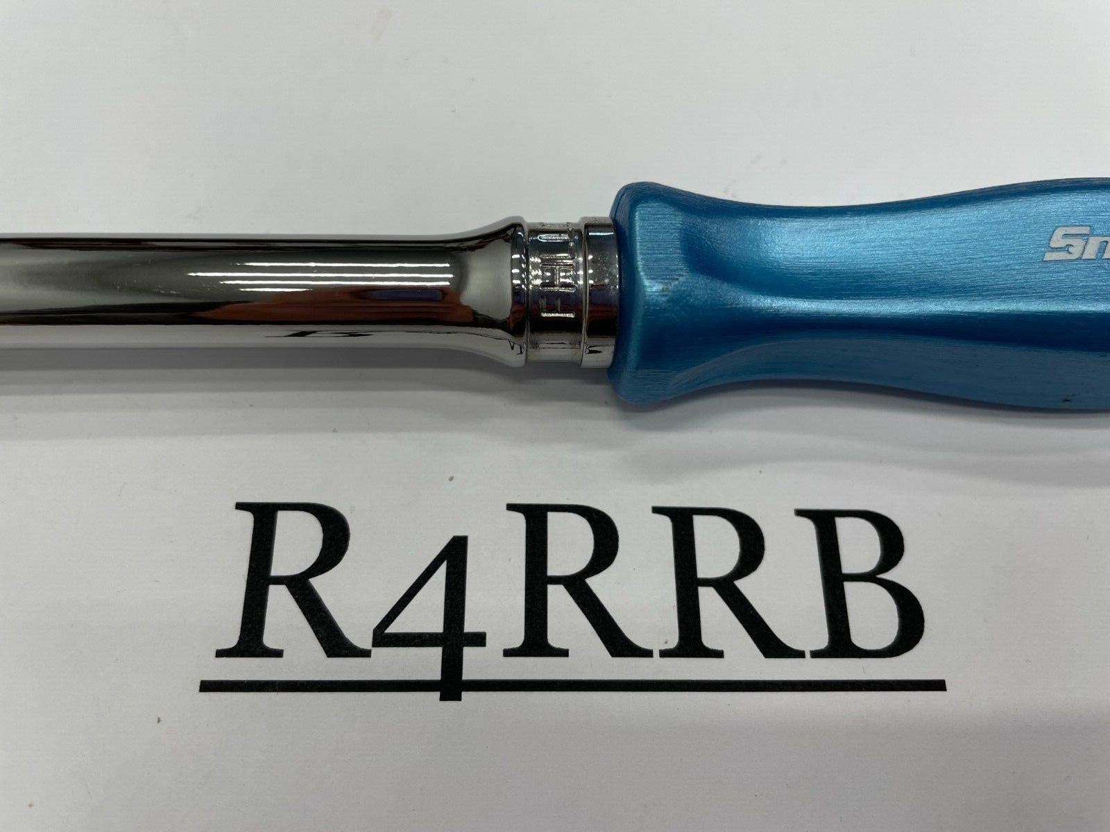 Snap-on Tools NEW BLUE PEARL 3/8″ Drive Hard Extra-Long Fixed Ratchet FHLLD80PB