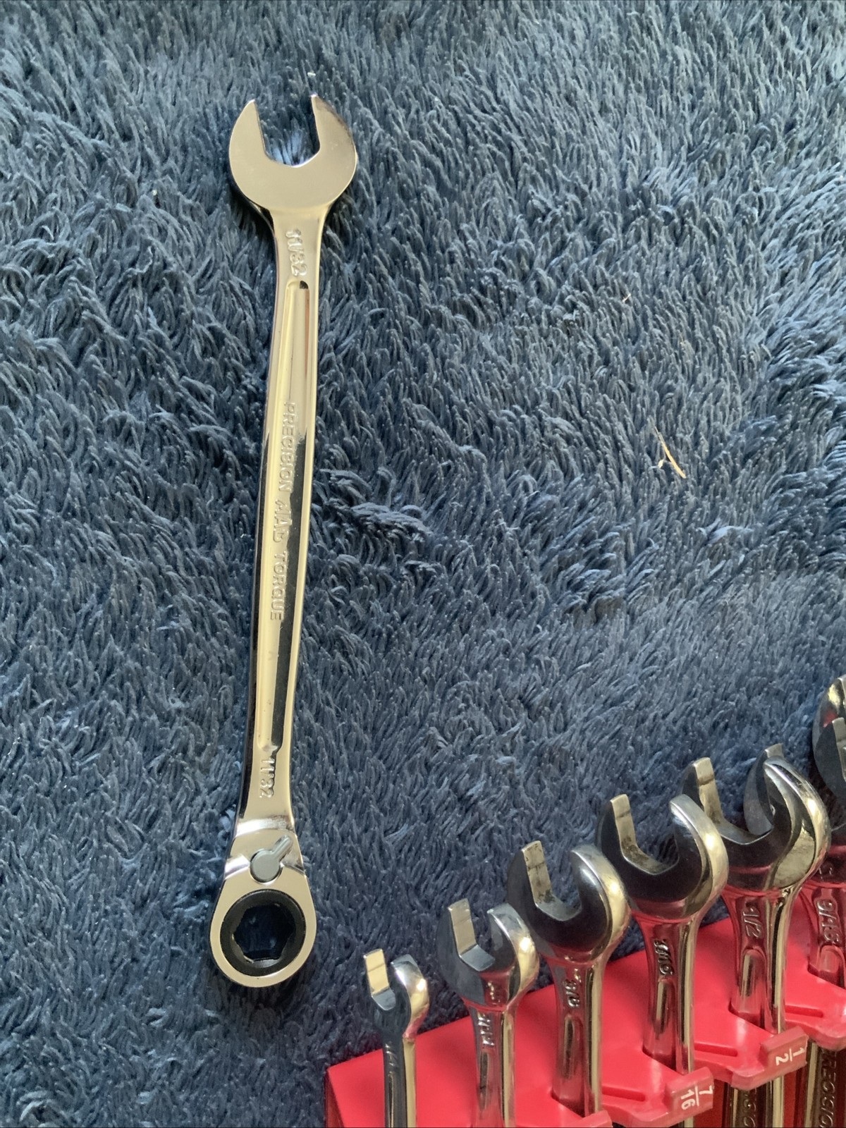 Mac Tools Ratcheting Precision Torque Wrench Set…sae….missing1..….12pc Set