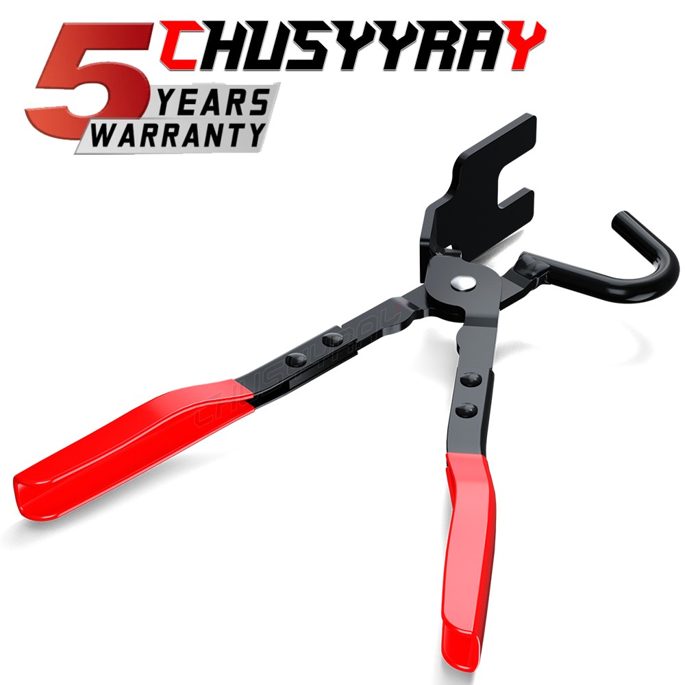 2026 NEW Upgrade Exhaust Hanger Removal Pliers Tool for Car Red Rubber-Universal