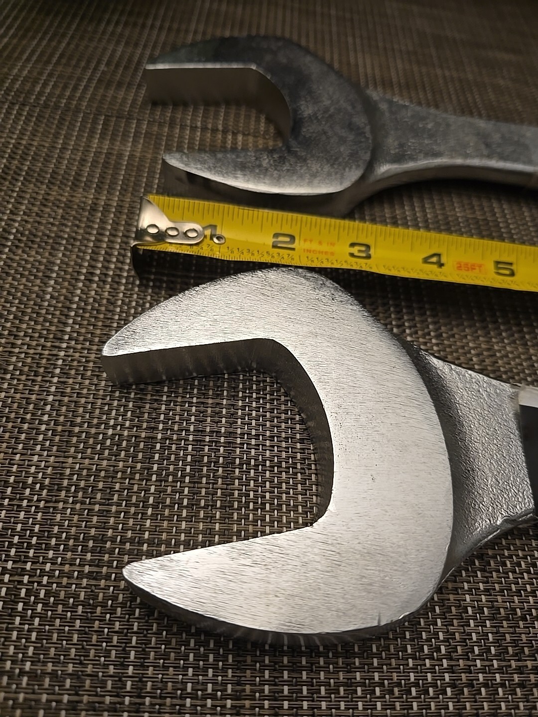2 QTY, OEM TOOLS, 50 MM Jumbo COMBINATION WRENCHS! NEW! HIGH QUALITY! NOT 1, 2!